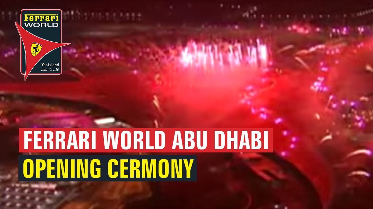 Ferrari World Yas Island, Abu Dhabi | Grand Opening TV Special (Part 5)