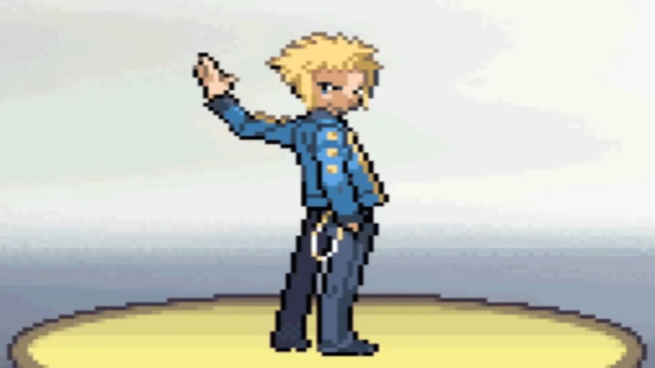 Pokemon Azure Platinum Hard Mode - vs Gym Leader Volkner