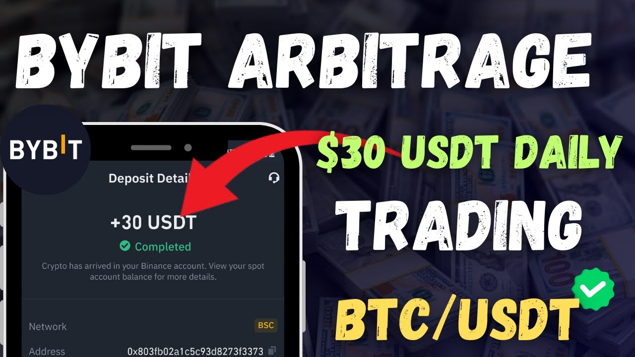 Bybit Arbitrage Opportunity Trading BTC/Usdt Pair On Spot Market | Live Demo $30 Usdt Daily