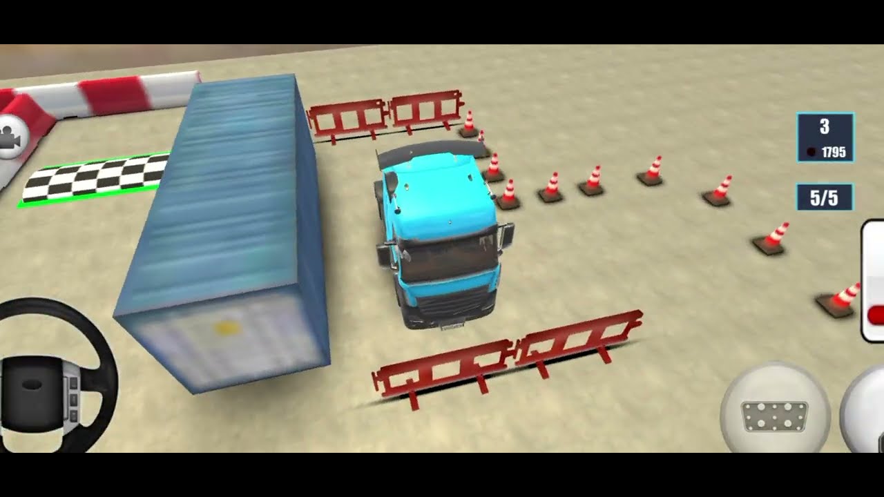 Watch this video to complete the level by parking the truck. #gamingvideos #truck 
