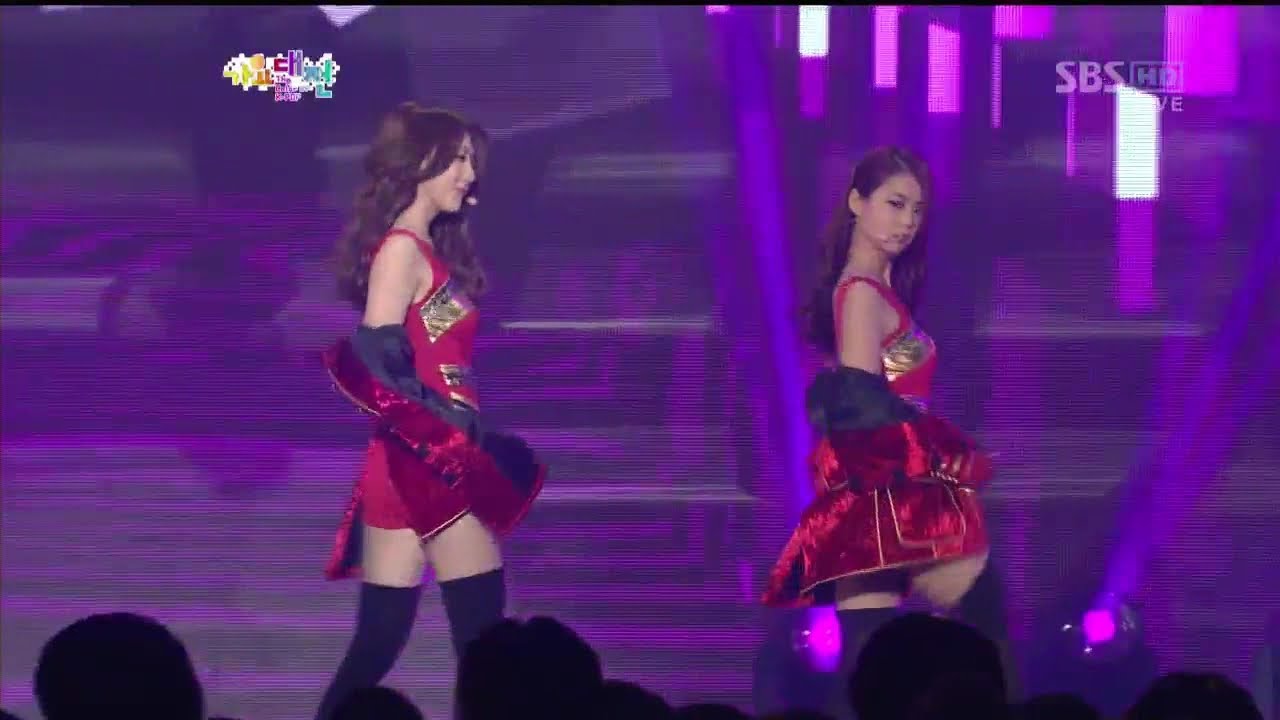 KARA [PANDORA] @SBS 2012 K-pop Цвет K-pop 20121229