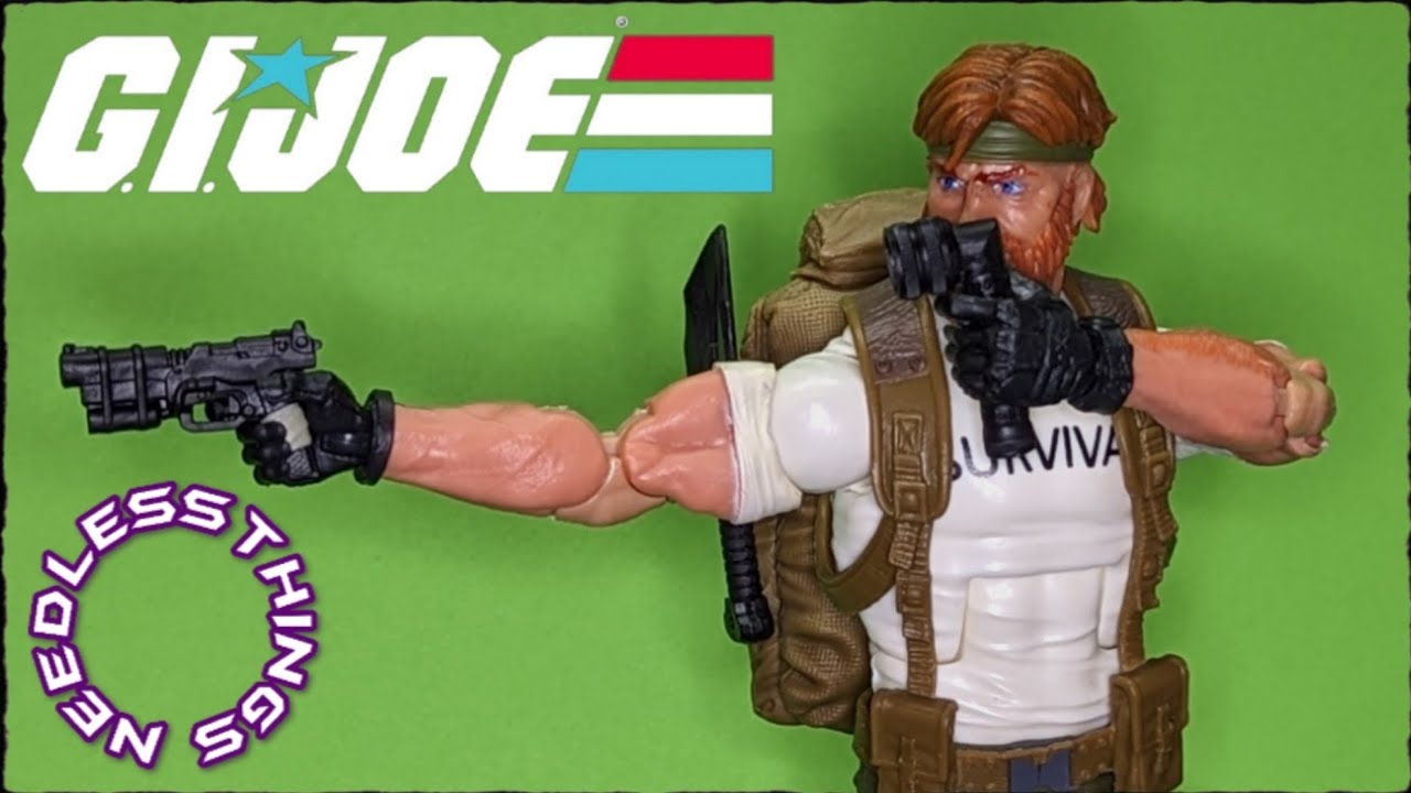 GI Joe Classified Series Outback Needless Unboxing