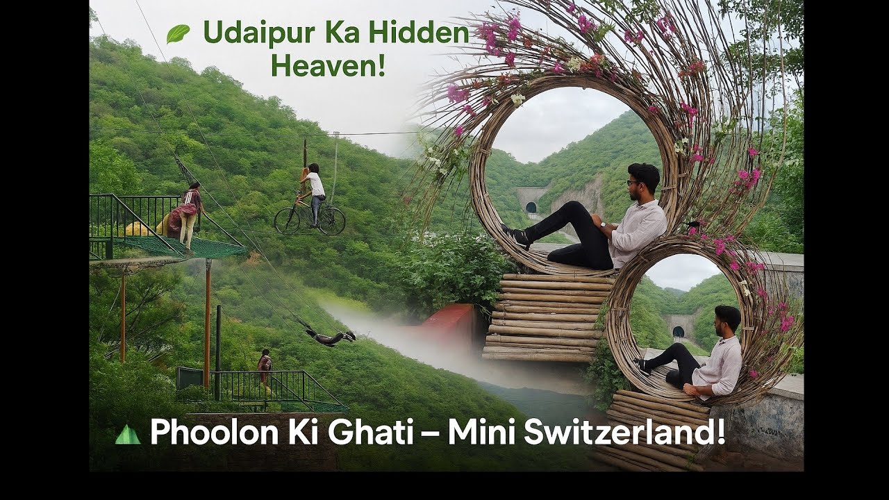 🍀Phoolon Ki Ghati🍀 || Kya Yeh Udaipur Ka Switzerland Hai? 🏞️ | Full Nature Tour📷