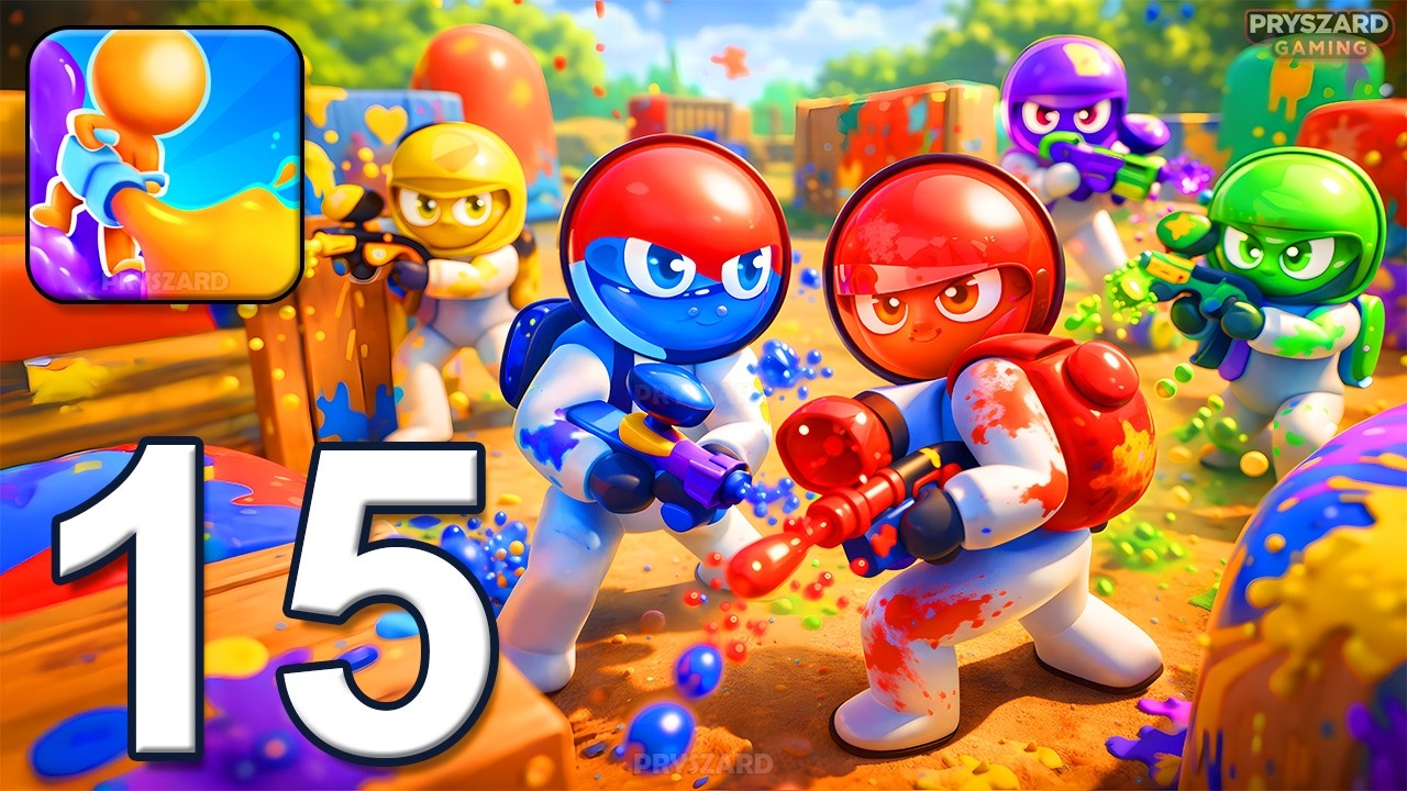 Dye Hard - Gameplay Walkthrough Part 15 - New Update Take Down (iOS, Android)