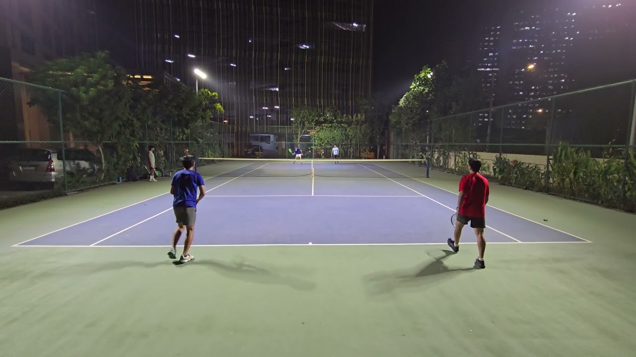 Tennis Doubles | 3/2/2026 | A swell session with Karan & Aditya!