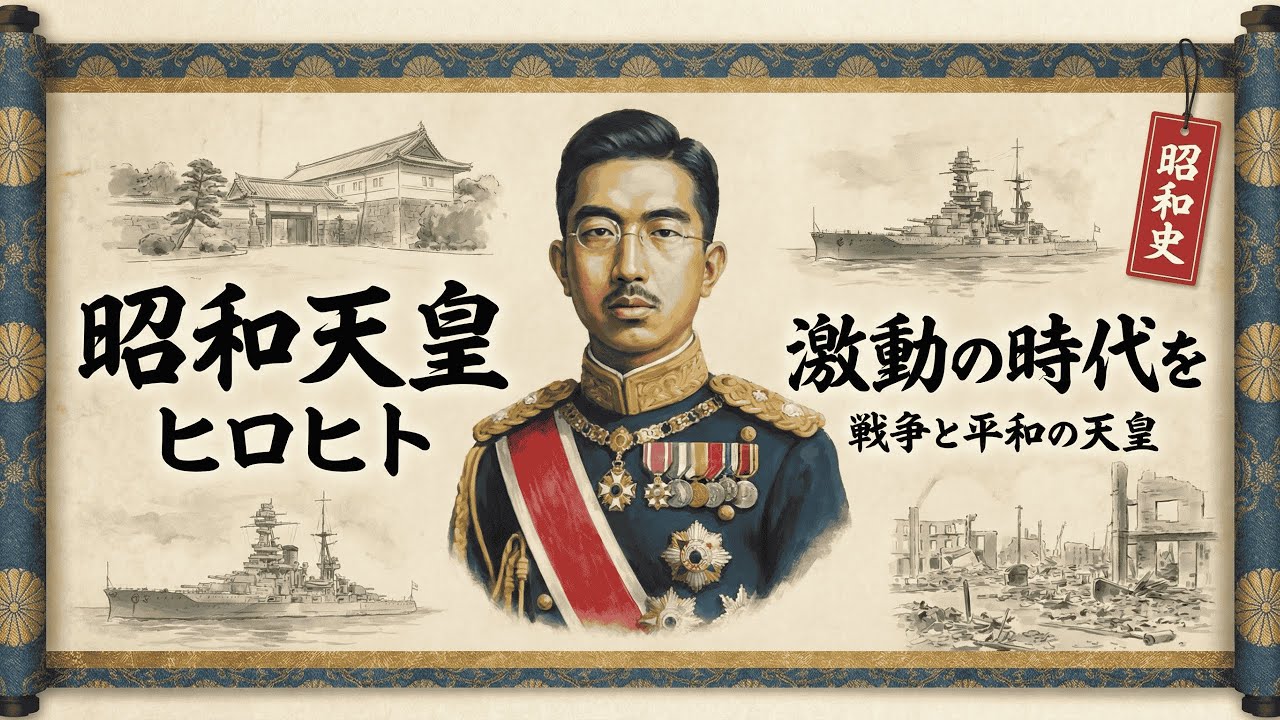 昭和天皇の生涯：神から人間へ、激動の昭和史