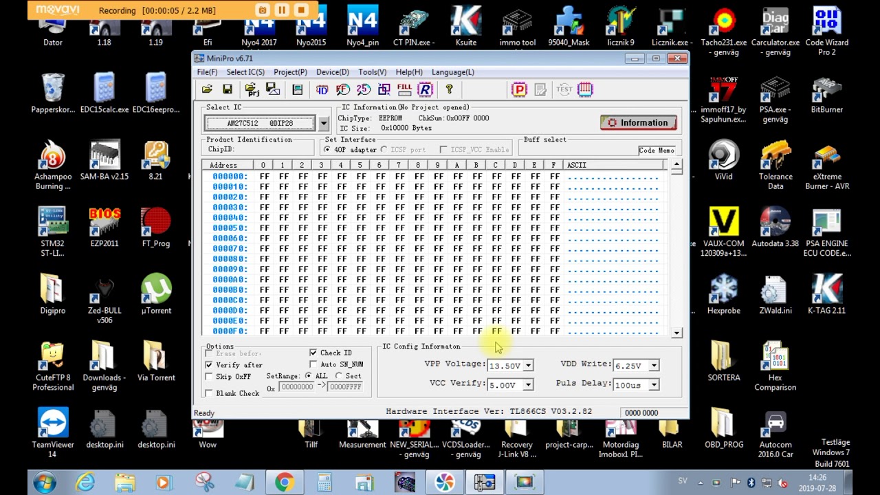 27C512 minipro