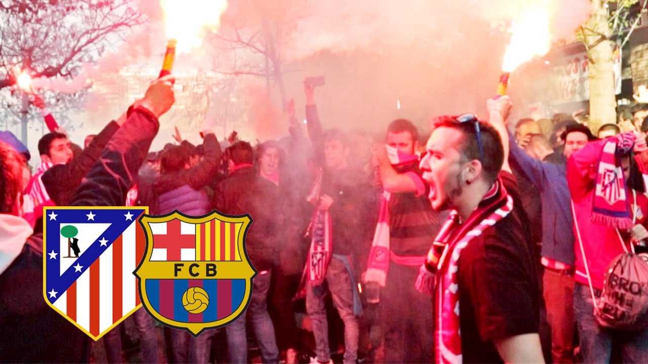How It Feels To Beat The Best Team In The World | Atletico Madrid vs FC Barcelona | UCL Away Days