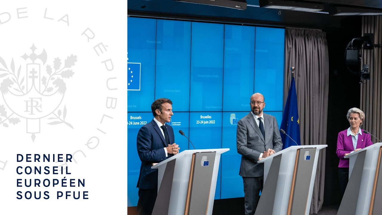 Dernier Conseil européen sous Présidence française du Conseil de l’Union européenne.
