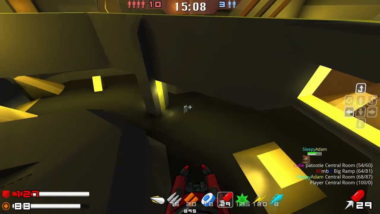 I am bad at warfork movement but I can aim xd