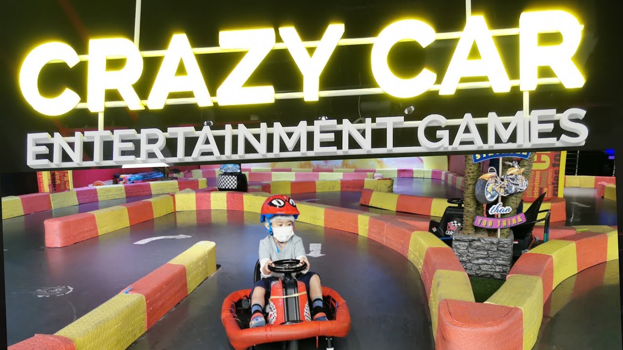 KYLE's first CRAZY CAR experience | Dalma Mall | Abu Dhabi UAE | vlog17 | #teamAlimodian