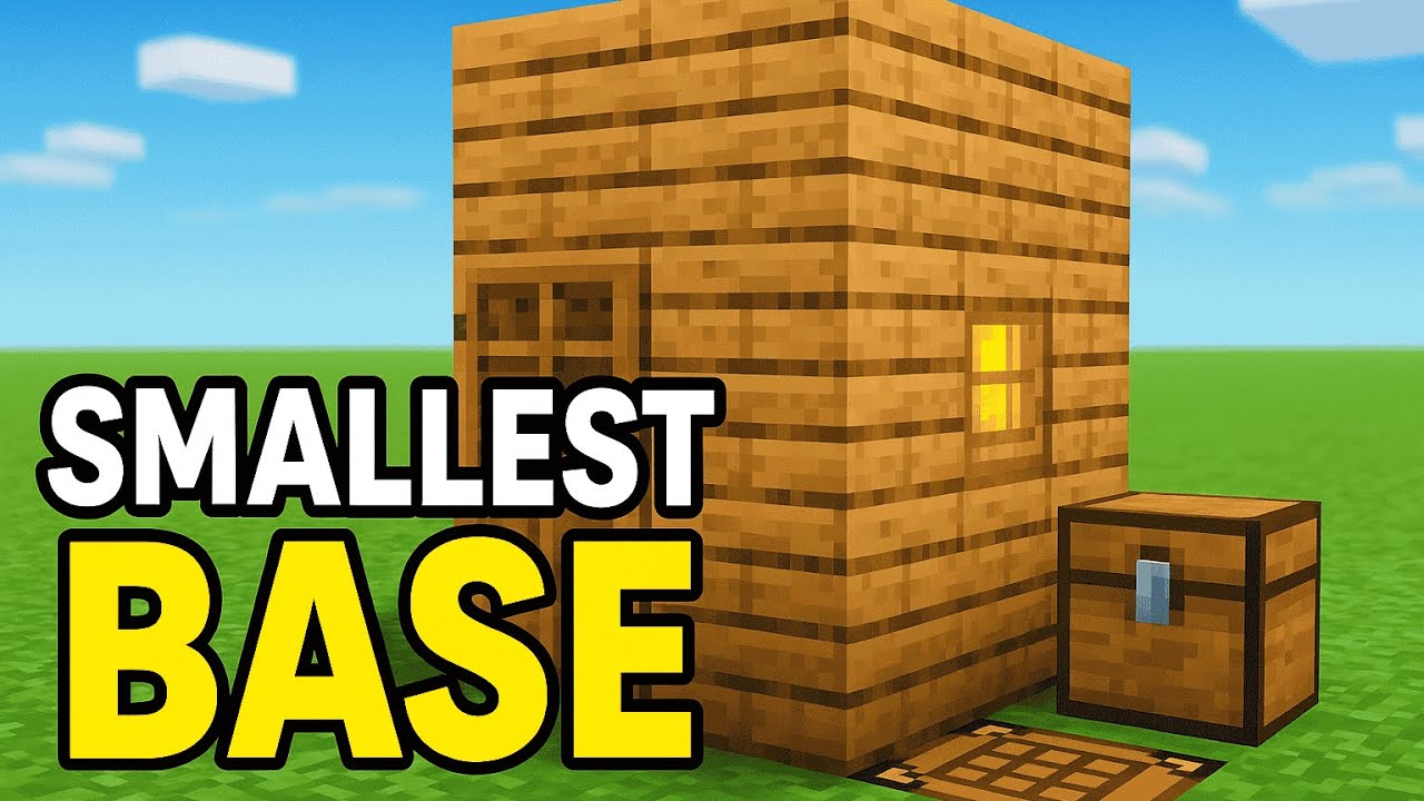⏱️ Minecraft Smallest Base Challenge &ndash; Tiny Survival Build in Under 20 Minutes! 🏠