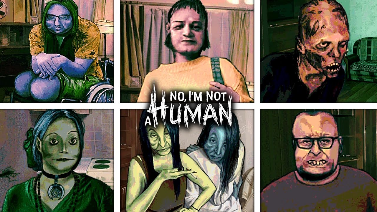 No, I'm not a Human - ALL New Visitors & Jumpscares (Demo Showcase)