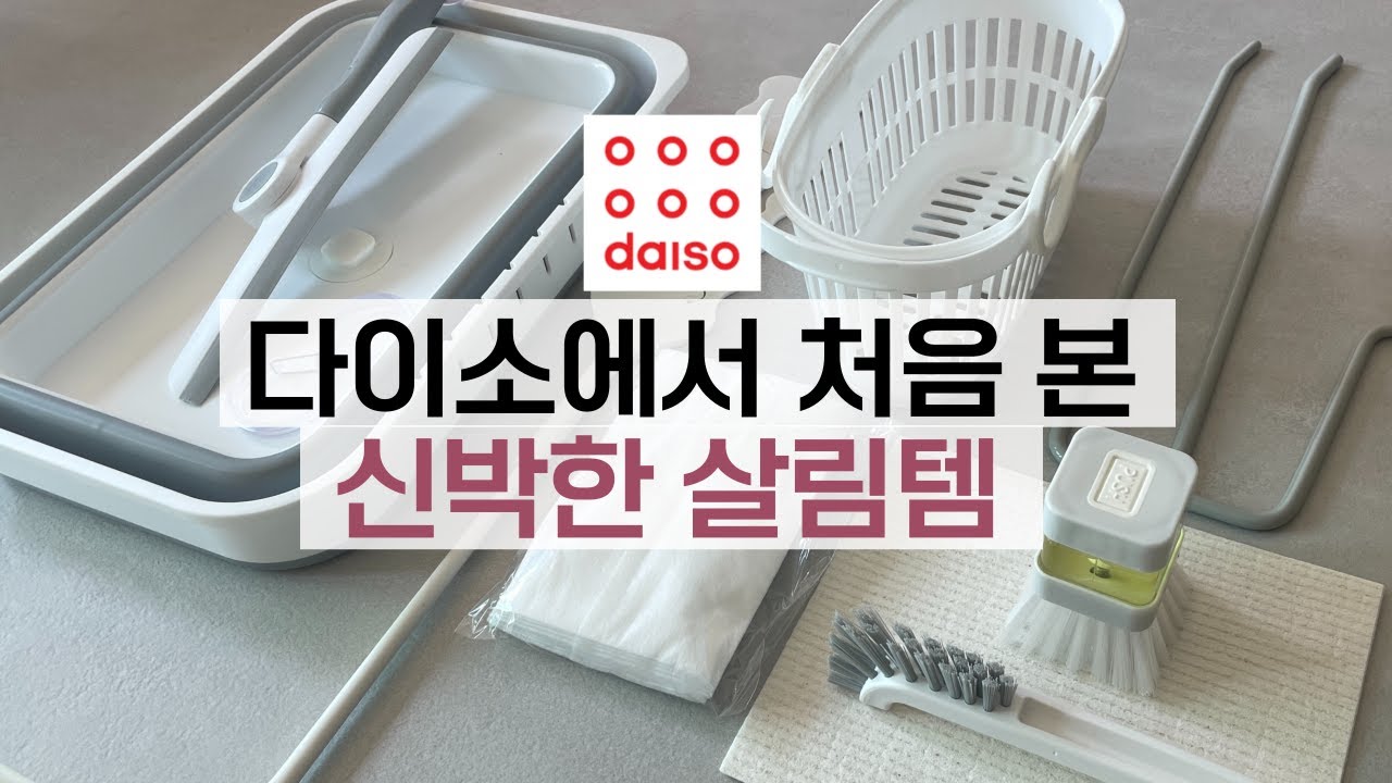 놀라운 다이소 살림템! 사람들이 다이소에 있는 줄 몰라요