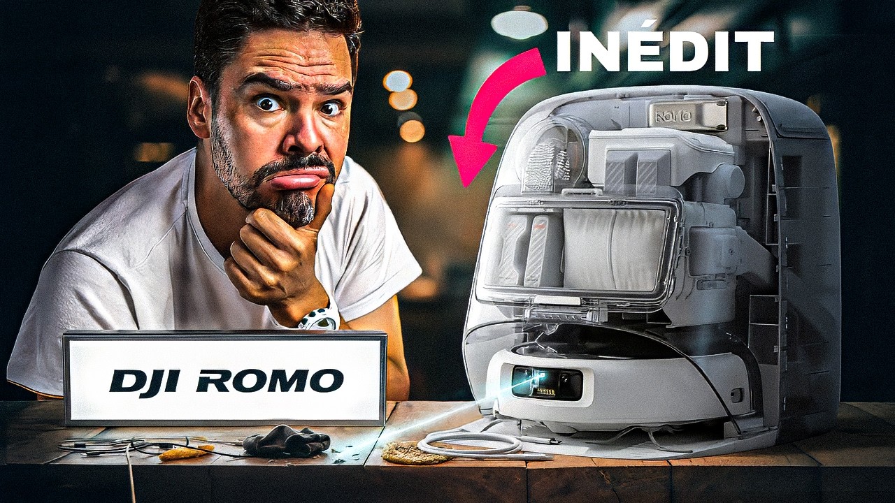 DJI Romo P : STOP Aux Aspirateurs Robots Normaux (Test Complet)