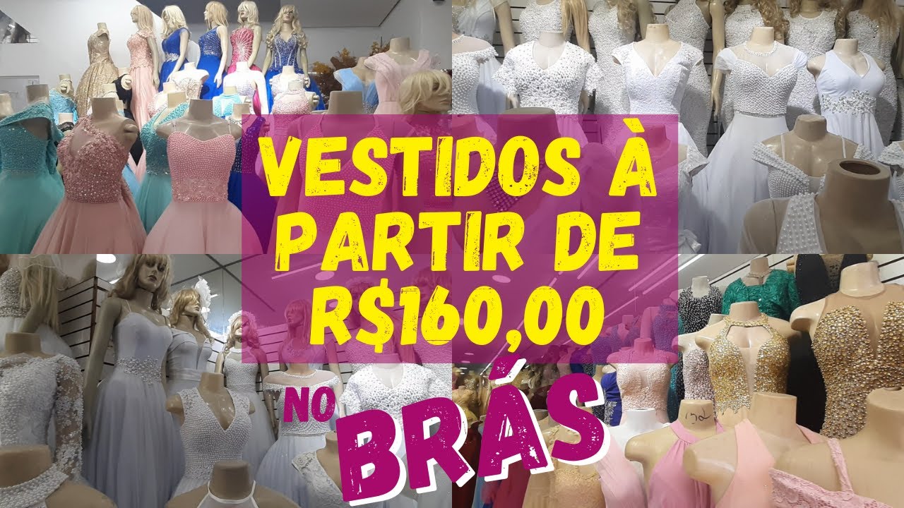VESTIDOS DE FESTA PARA NOIVAS, DAMINHAS, DEBUTANTES E MADRINHAS SUPER BARATOS NO BRÁS - MODAS FRANCE