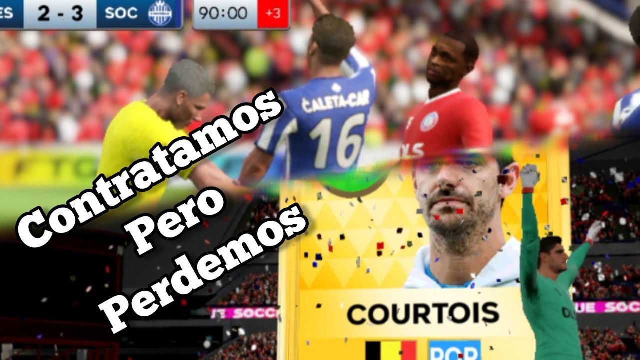CONTRATAMOS A COURTOIS PERO PERDEMOS EN EL DEBUT DE LA LIGA #jesdan #dls26 #dreamleaguesoccer