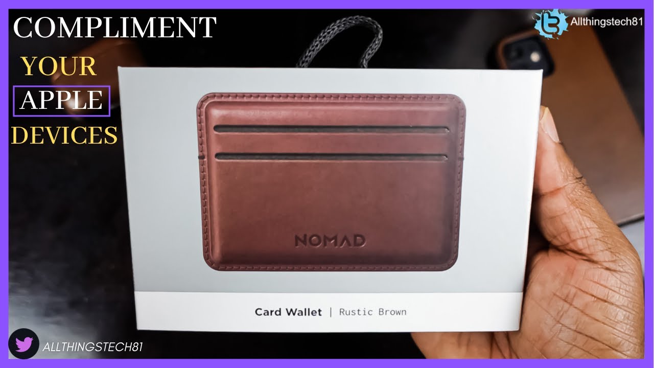 NOMAD Card Wallet | Compliment Your Devices