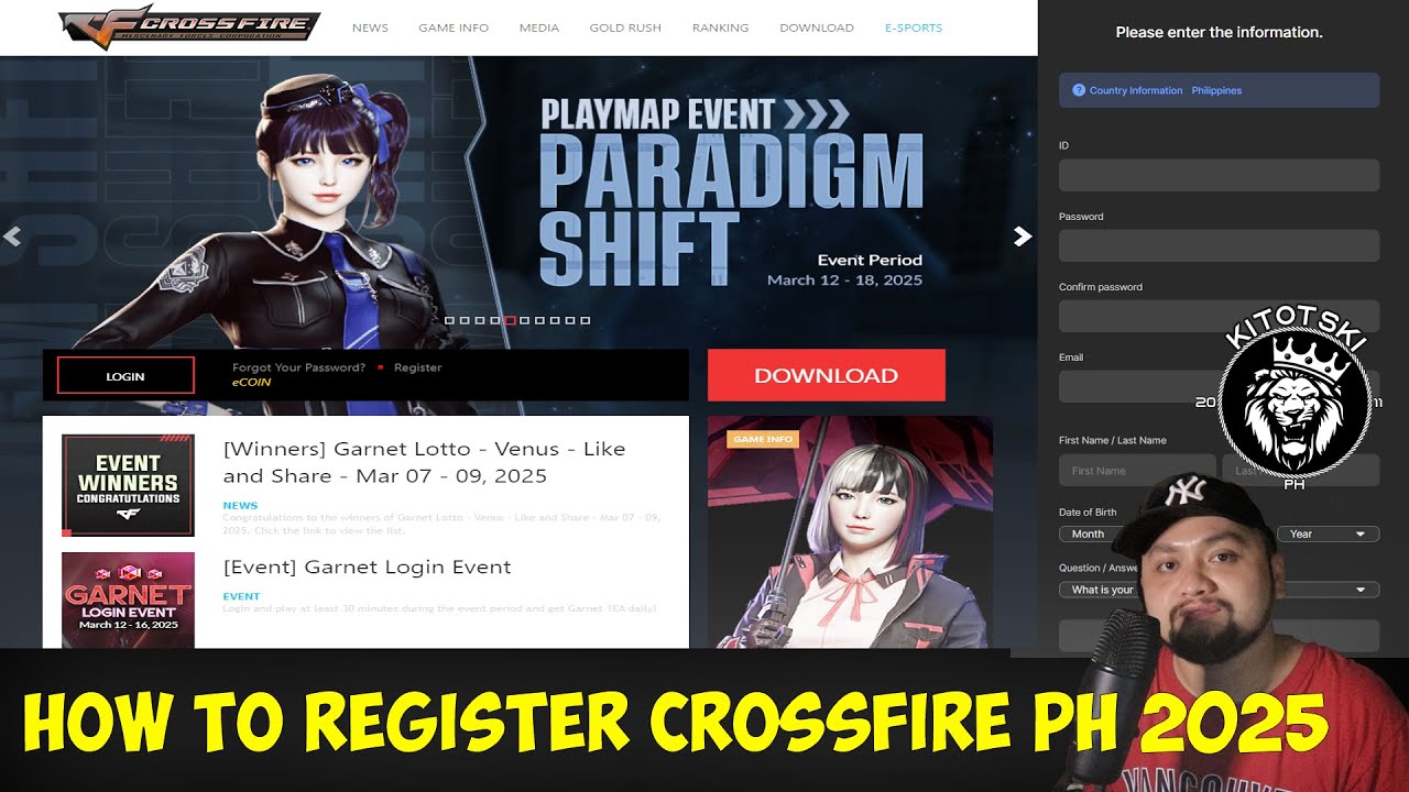 CFPH 2025: How To Register on STOVE [100% works!!!]