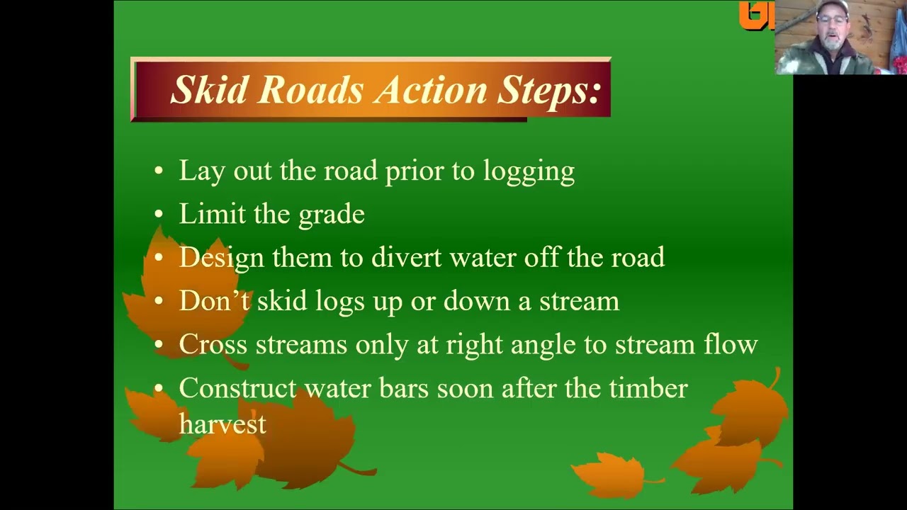 A Lesson in Forestry Best Management Practices (BMPs)