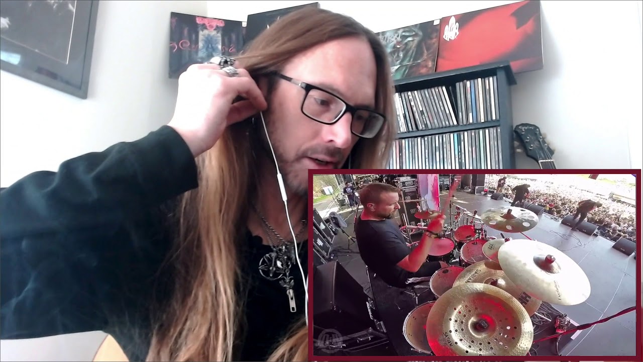 Cryptopsy Flo Mounier Drumcam Reaction