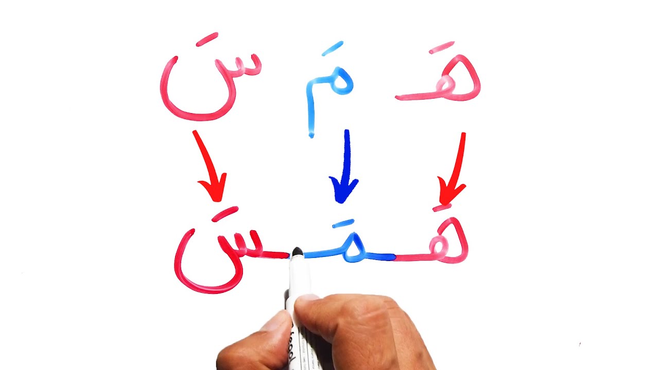 تعليم القراءة والكتابة كلمات بحركة من الحروف بحركة الفتح Learn reading Arabic words Super easy