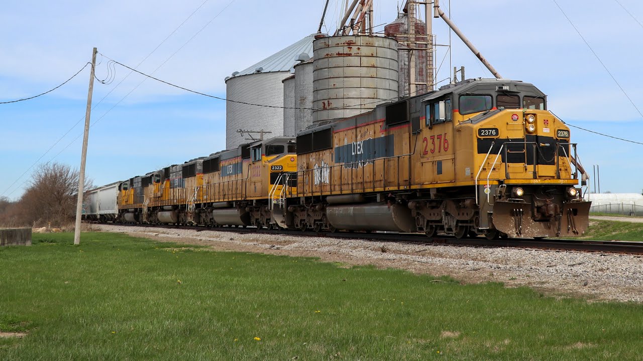 IORY LSL with 4 Ex-UP SD60M&rsquo;s