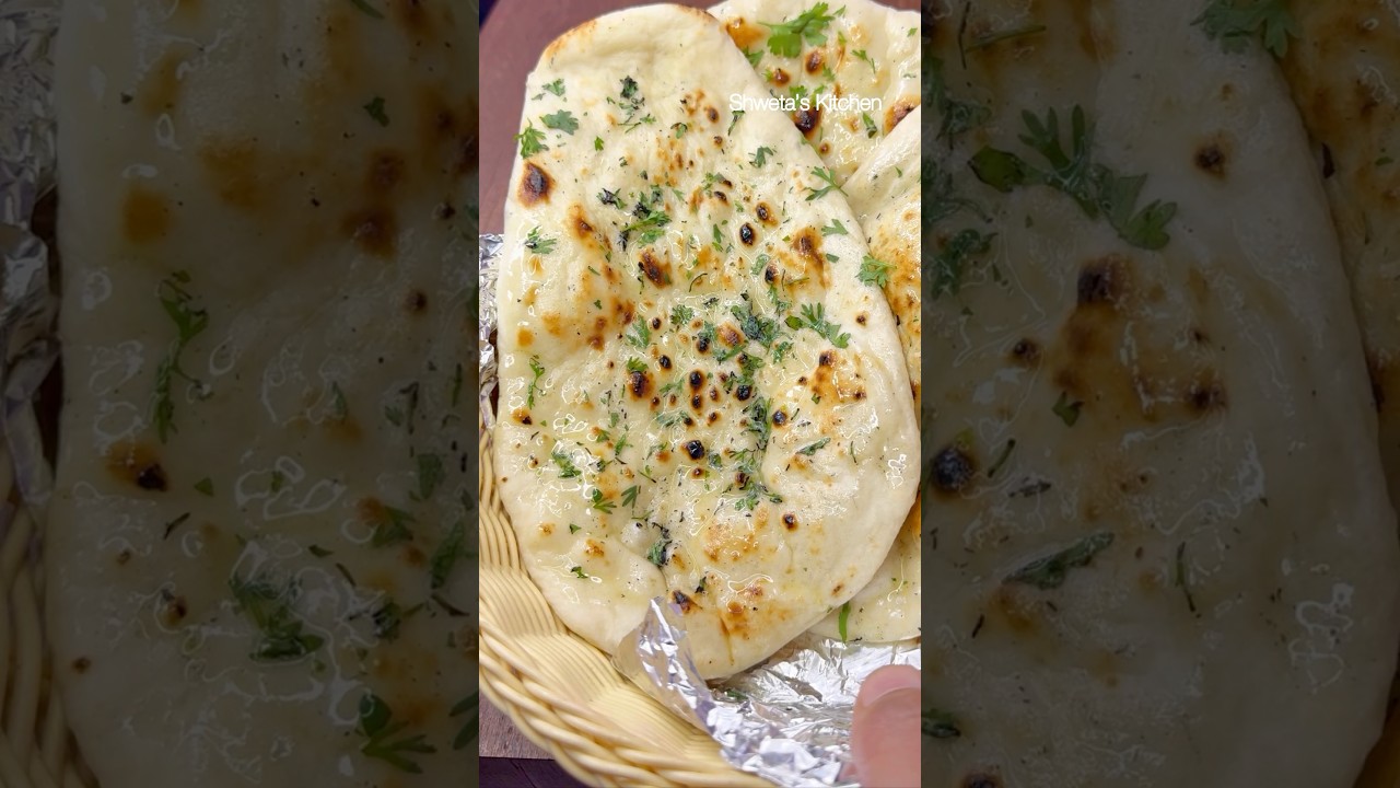 Learn how to make authentic Butter Naan at home | Easy Butter naan recipe | बटर नान