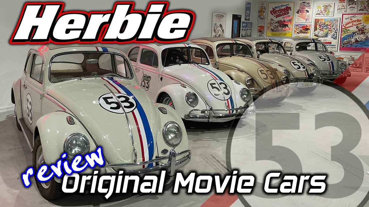 HERBIE -ORIGINAL MOVIE CARS (ENG sub) The Love Bug, Goes To Monte Carlo, Goes Banana's, Fully Loaded