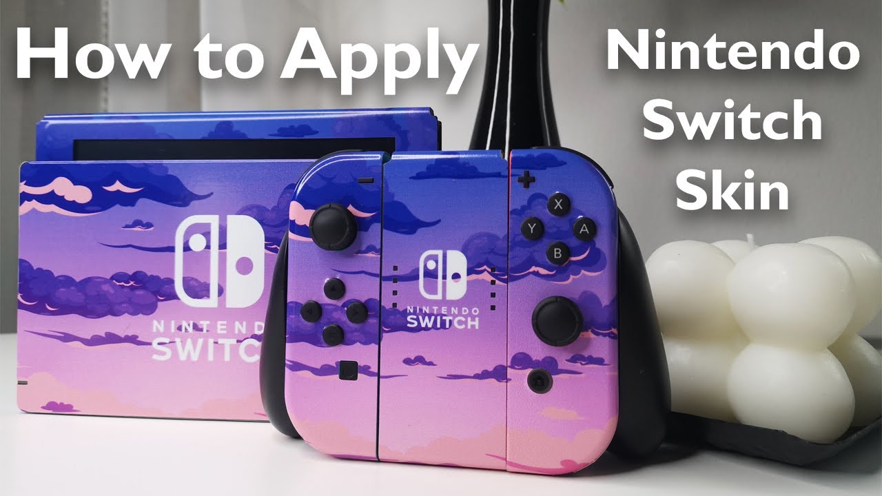 How to Apply AmazingSkins Nintendo Switch Skin