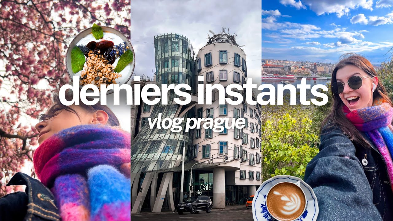 Mes derniers moments à Prague 🇨🇿 : Parc Letná, Maison Dansante, cafés...