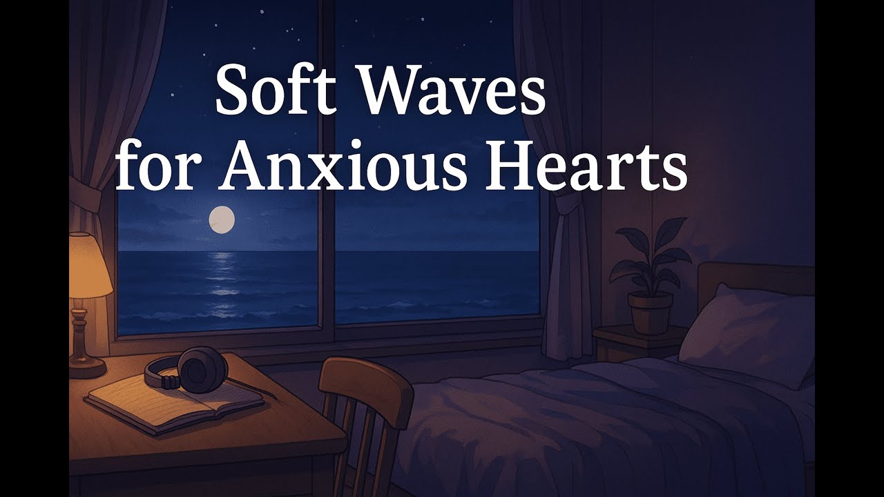 Calm Ocean Nights for Anxious Minds (felt piano, soft vinyl & guitar)