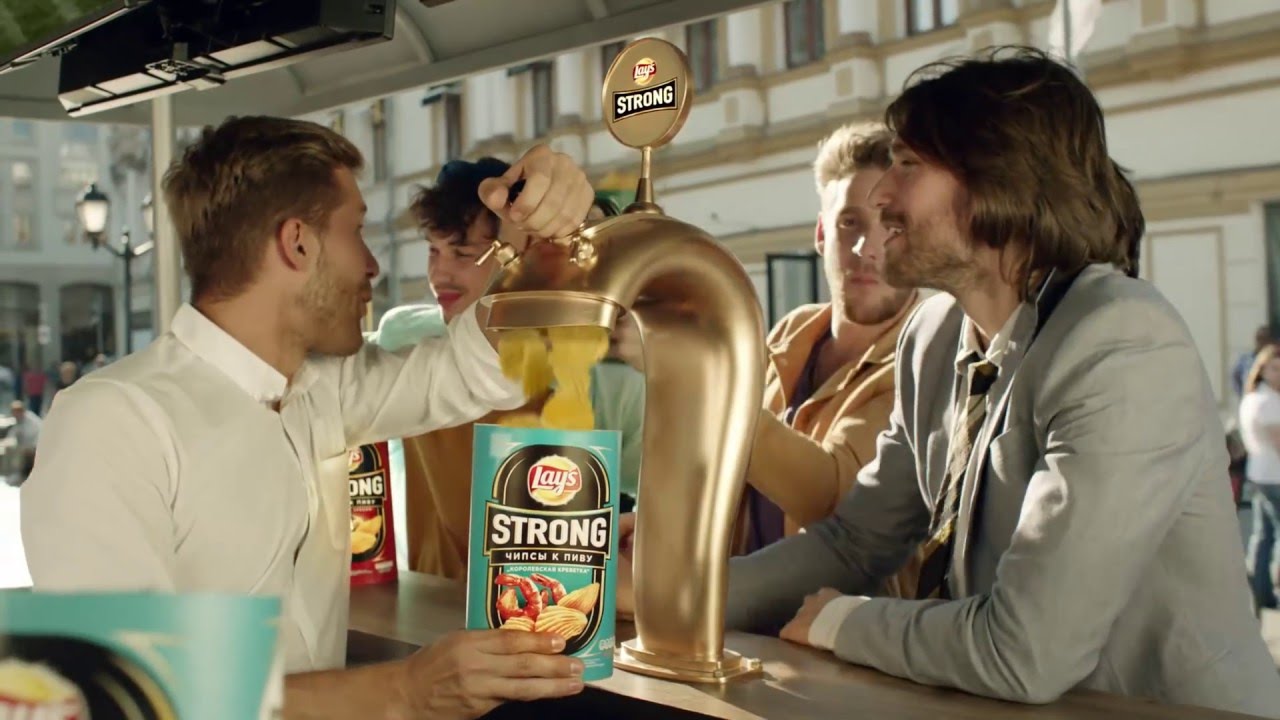 В мужской компании вкуснее с Lay's Strong