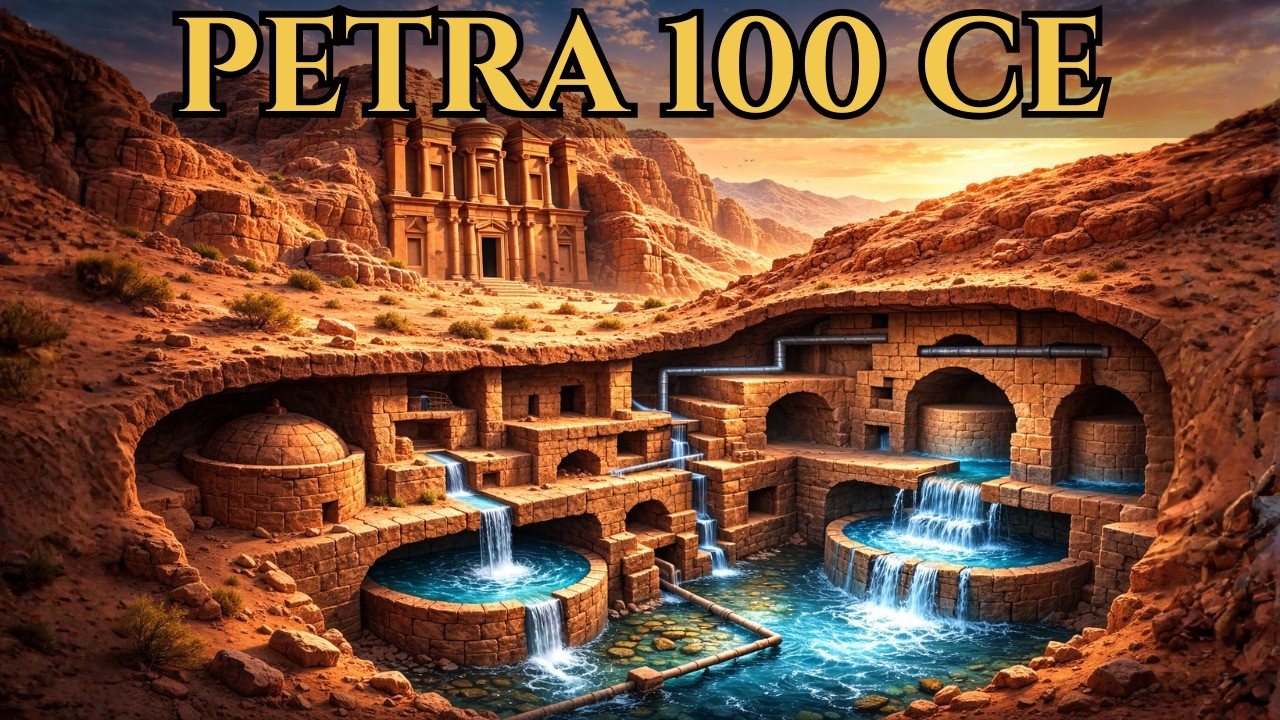 How This City Built Water in the Middle of the Desert | Petra in 100 CE