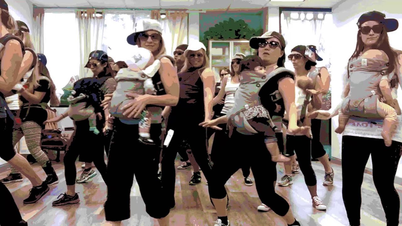 GroovaRoo Babywearing Dance Class - *ICE, ICE BABY* Line Dance