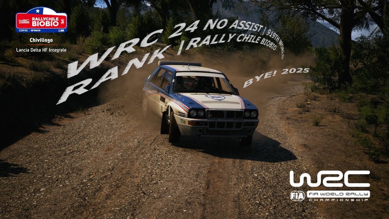 WRC 24 No Assists | 919th World Rank 😤 | Rally Chile BioBio