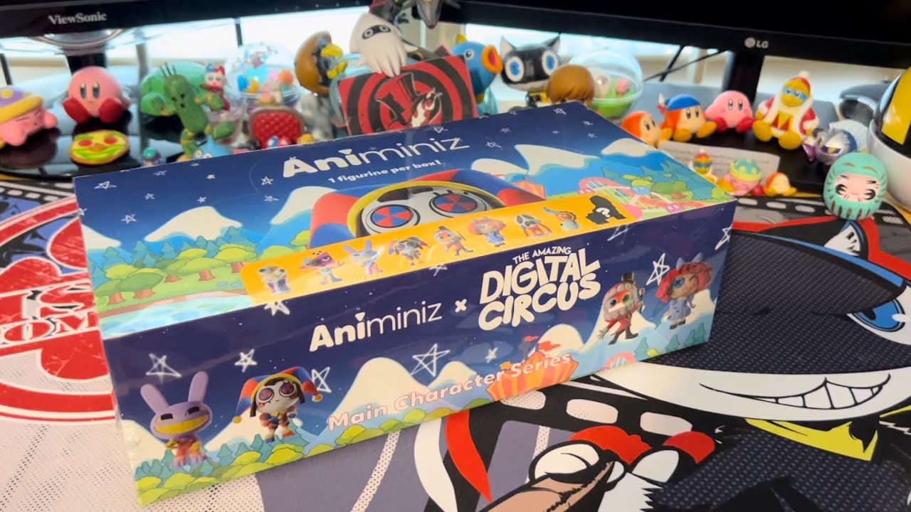 Unboxing a Full Case of The Amazing Digital Circus Animiniz!