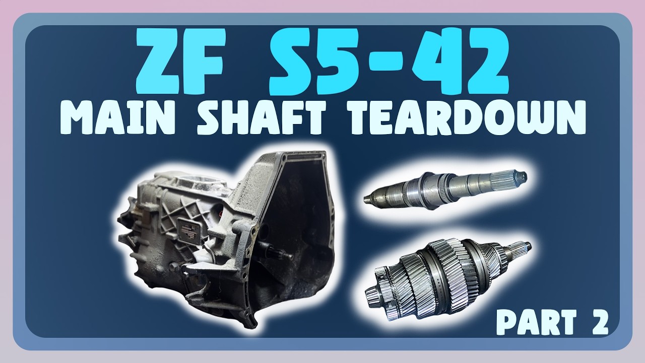 ZF5 S5-42 Rebuild (Part 2) | Mainshaft Disassembly + Inspection | 7.3 IDI F-350