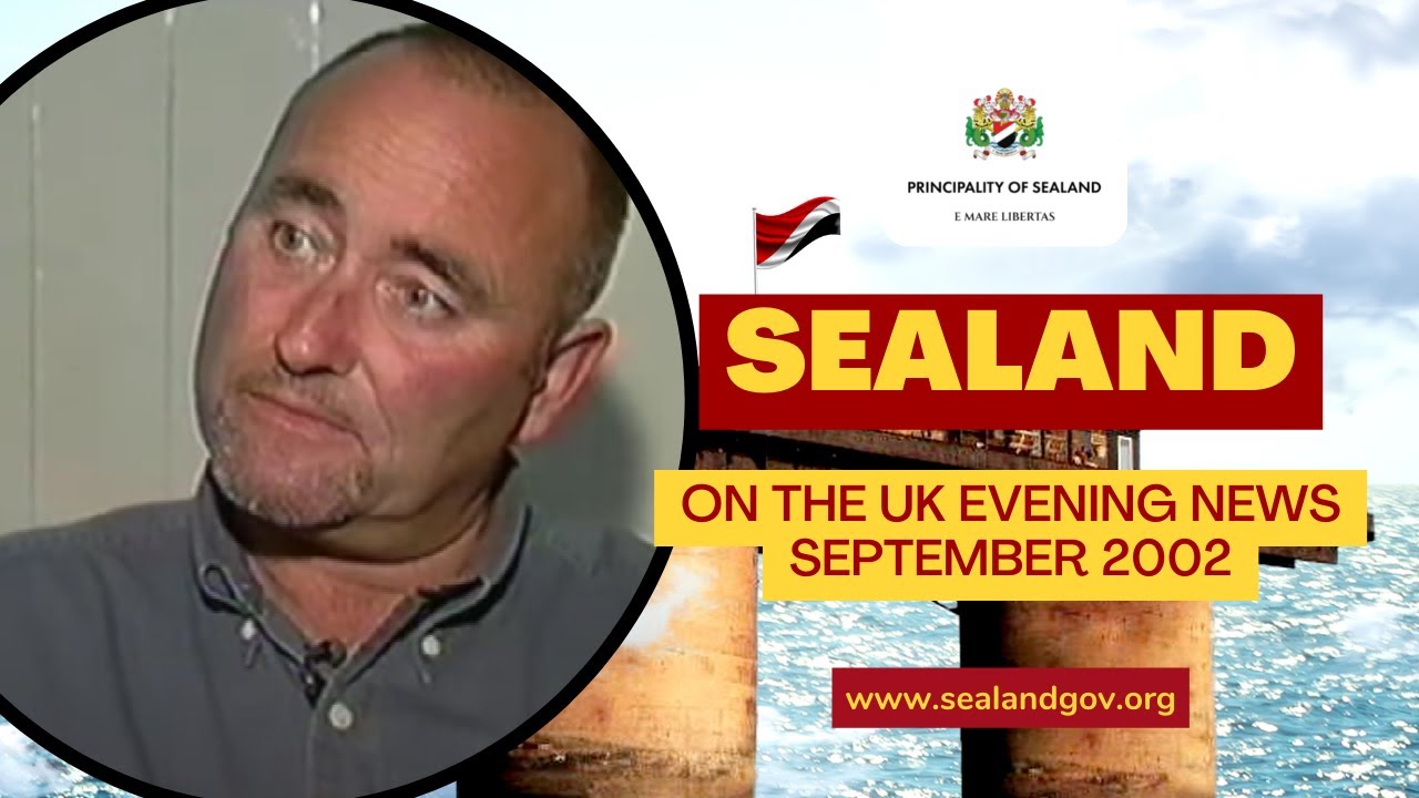 Sealand On The UK Evening News September 2002