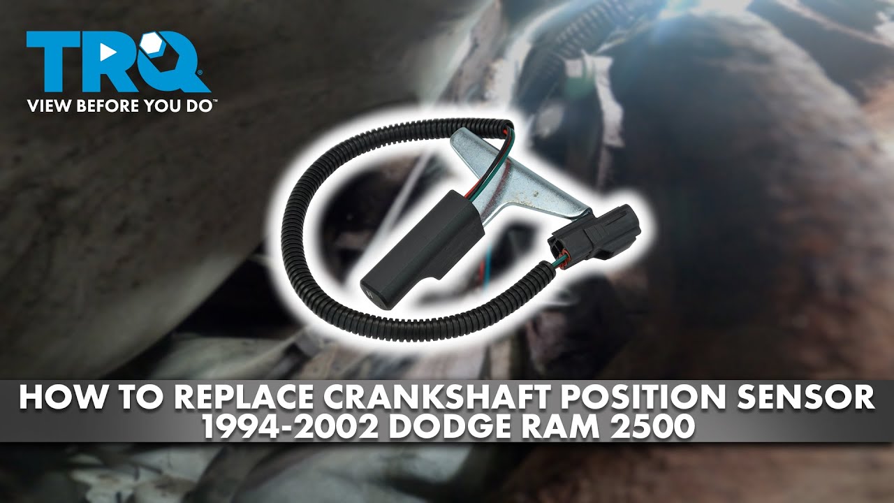 How to Replace Crankshaft Position Sensor 1994-2002 Dodge Ram 2500