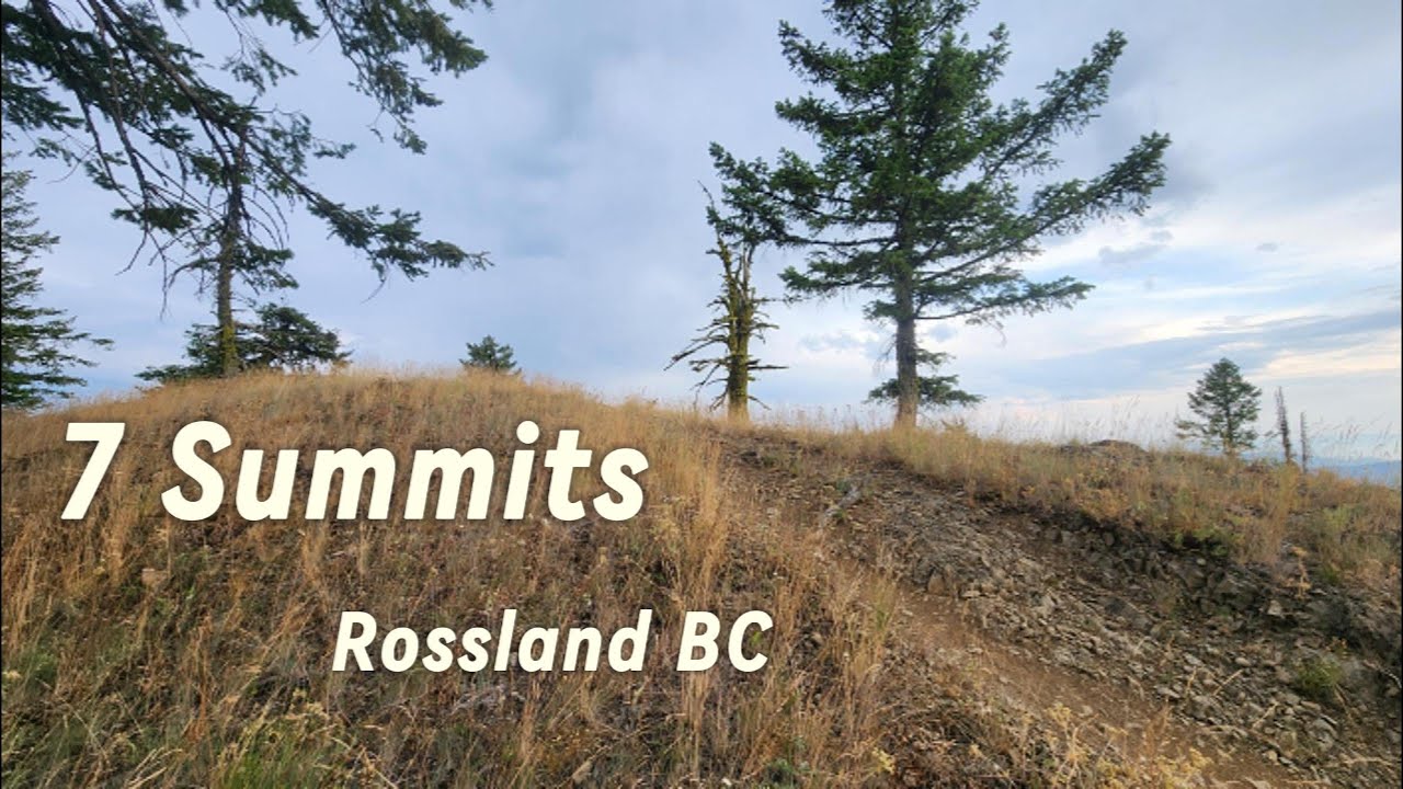 Seven Summits Trail Rossland BC the best XC loop