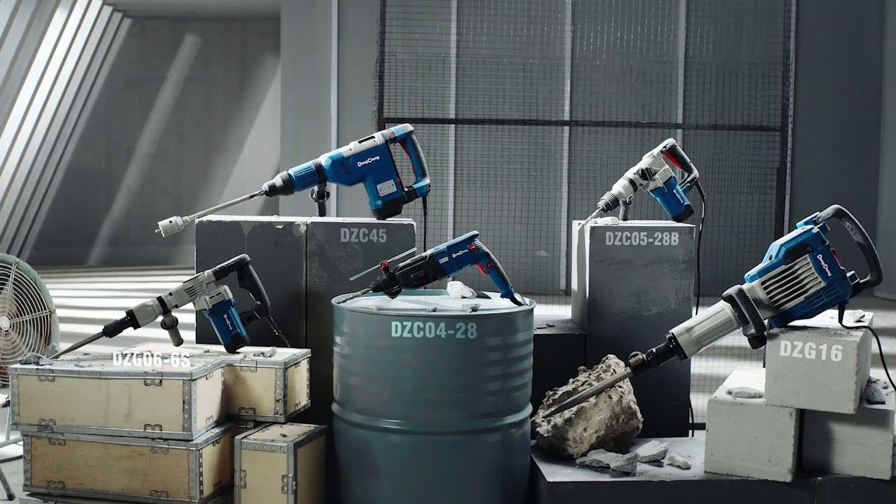 Professional in rotary hammer and demolition hammer
