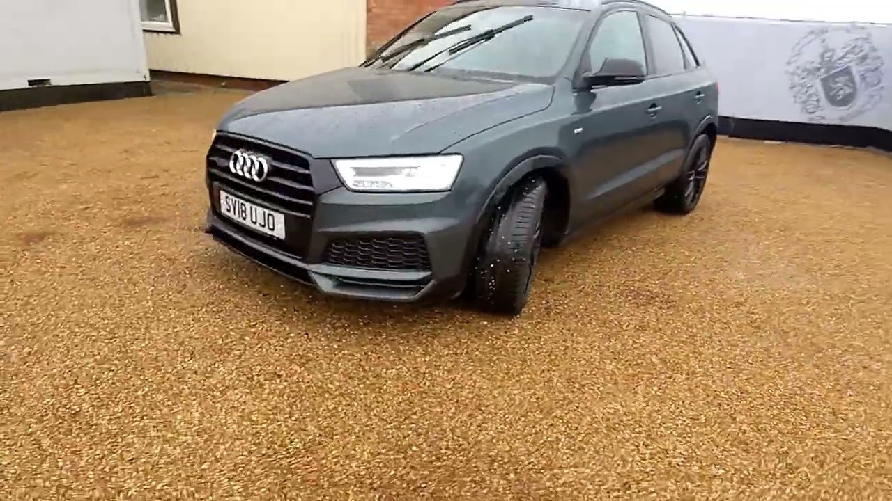 2018 Audi Q3 Black Edition 2.0 TFSI for sale at Spencers Car Sales in Rackheath 