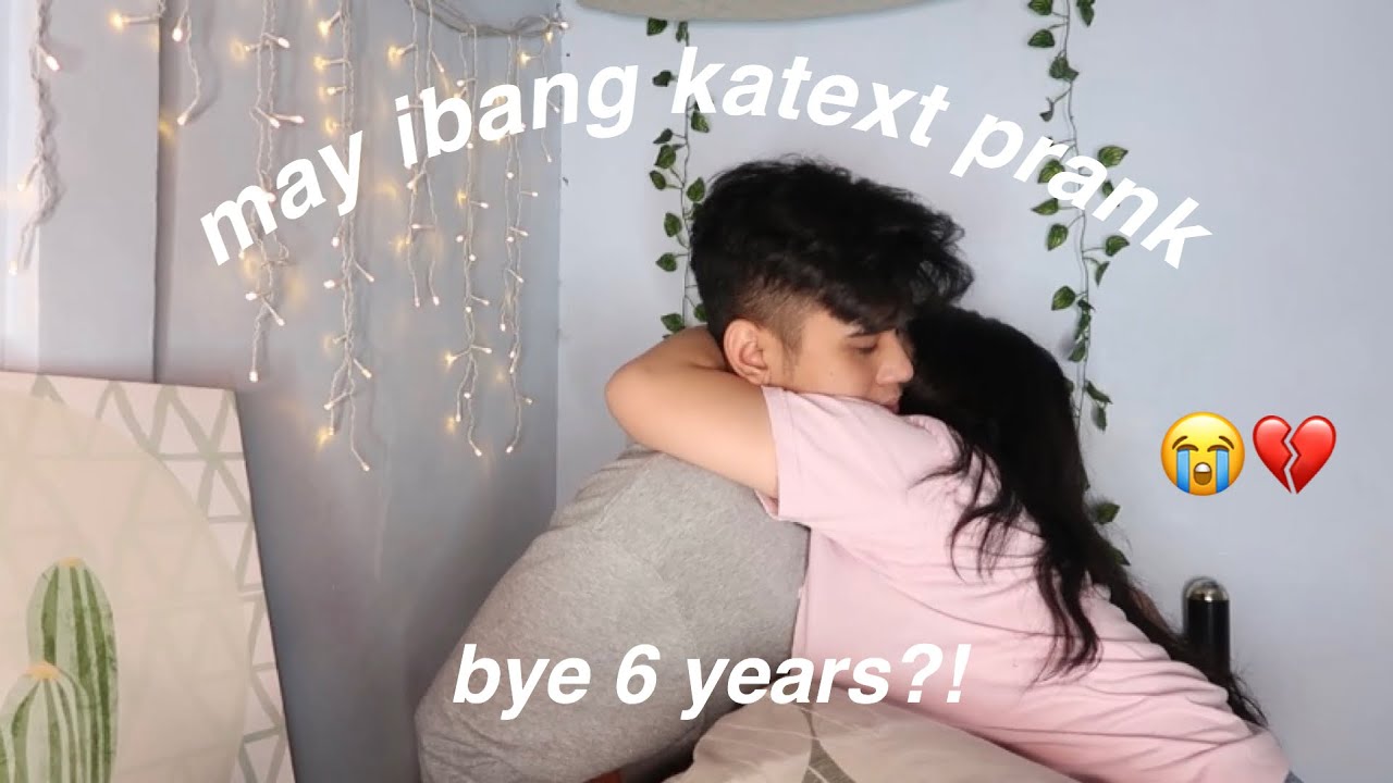 MAY IBANG KATEXT PRANK! 😥 (WALKOUT SIYA IH HAHAh) | CHANELLE & RAIN