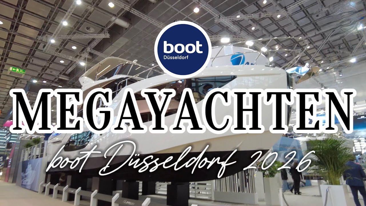 Megayachten - Luxus pur oder nur schöner Schein?| boot Düsseldorf 2026