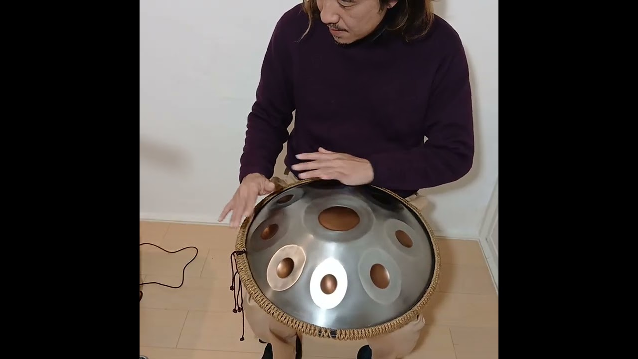 試奏動画 中華製 ミニサイズハンドパン G Minor