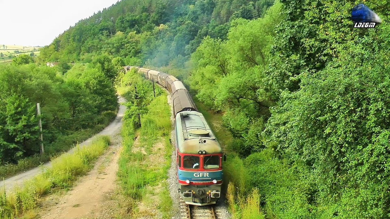 Trafic Feroviar in Muntii Apuseni/Rail Traffic in Muntii Apuseni Mountains - 23 July 2017