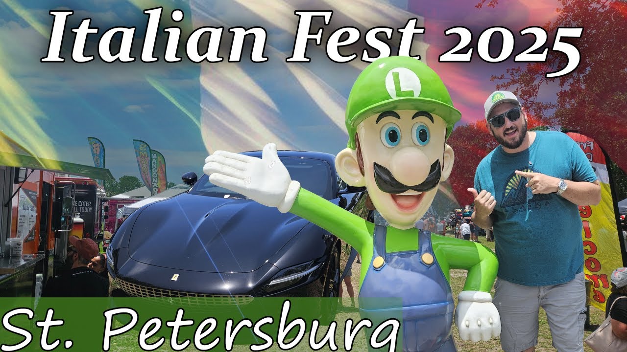 Mamma Mia! Florida Does Italy! Italian Fest, St. Petersburg.