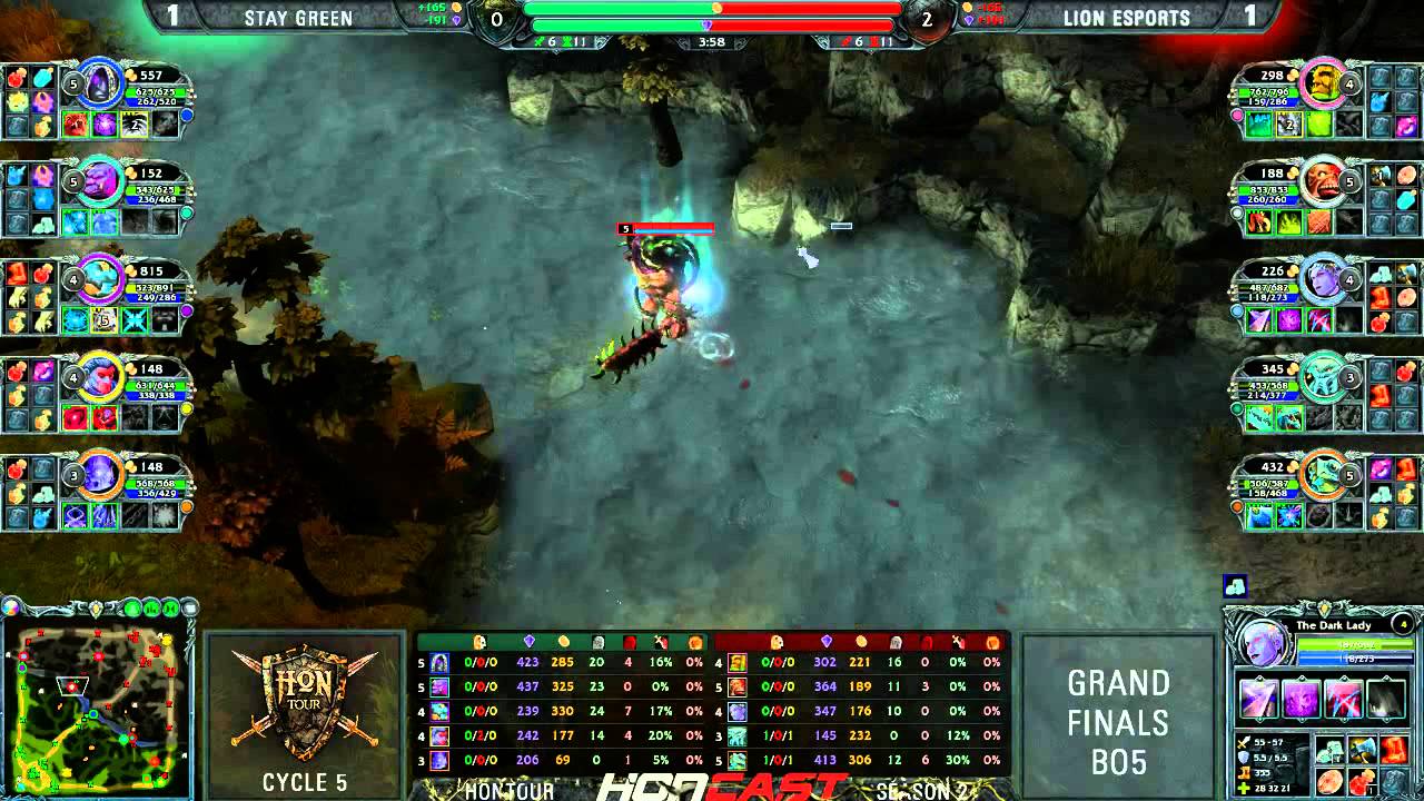HoN Tour S2 Cycle 5 Grand Finals - sG vs LION game 2