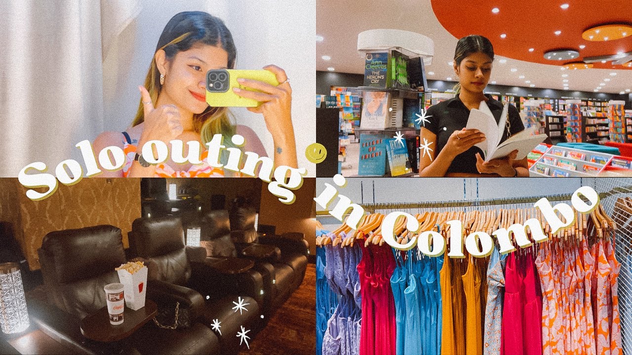 Solo outing in Colombo - Movie | Shopping | Lunch | Pedicure ( සිංහල ) - This is Shalu
